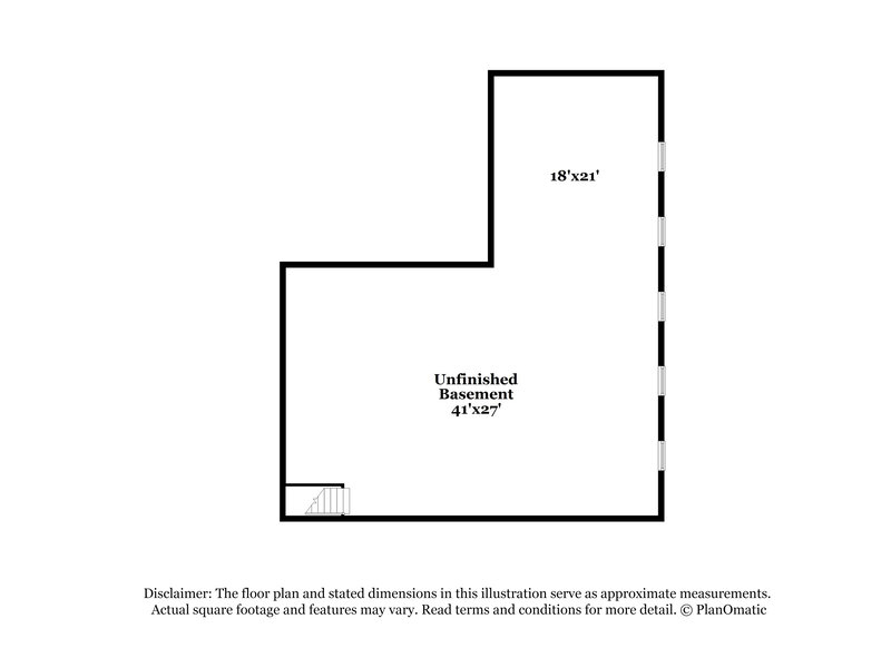 1,775/Mo, 1615 Leisure Dr Florissant, MO 63031 Floor Plan View