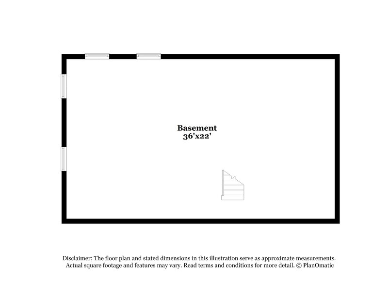 1,455/Mo, 9609 Griffin Dr St. Louis, MO 63137 Floor Plan View