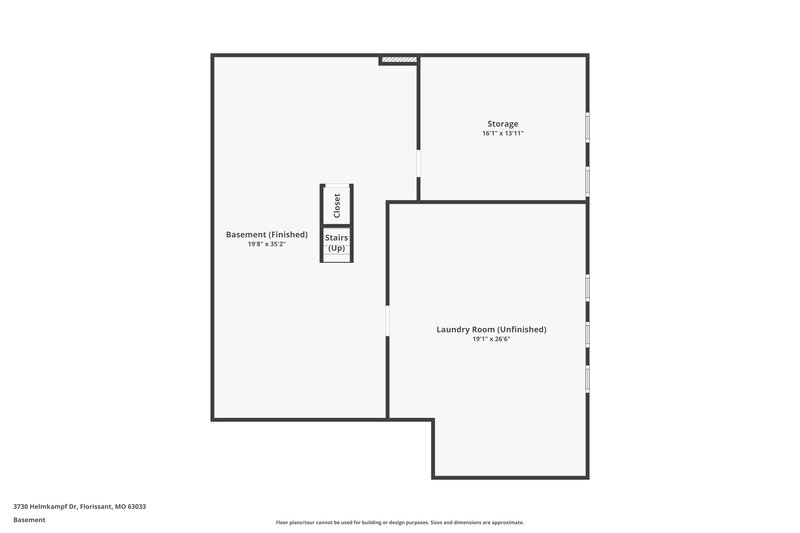 1,745/Mo, 3730 Helmkampf Dr Florissant, MO 63033 Floor Plan View 2
