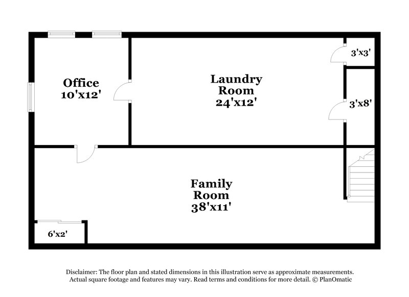 1,445/Mo, 7377 Tannoia Dr Hazelwood, MO 63042 Floor Plan View 2