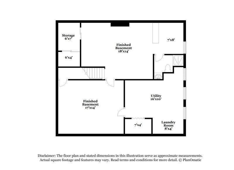 2,130/Mo, 6330 Silver Fox Dr Florissant, MO 63034 Floor Plan View