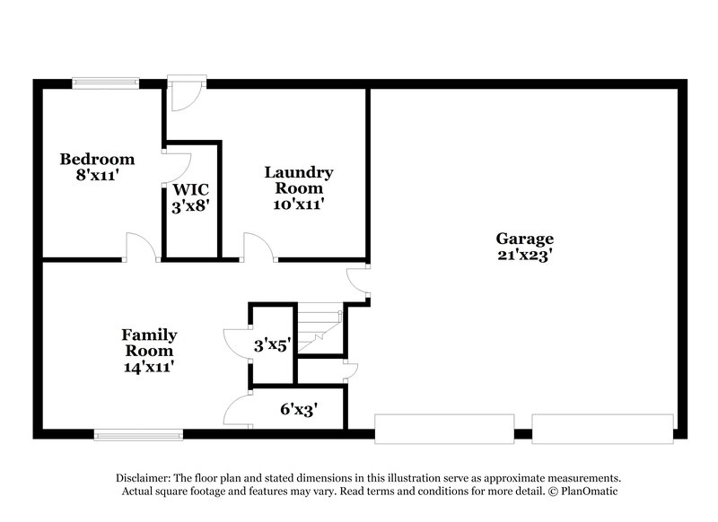 2,300/Mo, 2472 Millvalley Drive Florissant, MO 63031 Floor Plan View