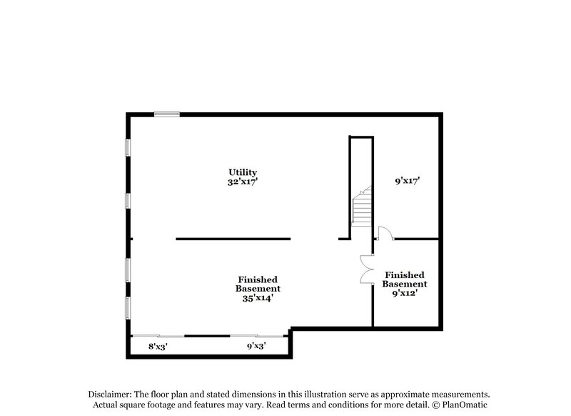 2,540/Mo, 3375 Rockingham Drive Florissant, MO 63033 Floor Plan View 2
