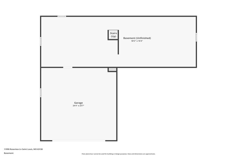 2,160/Mo, 11990 Roseview Ln St. L ouis, MO 63138 Floor Plan View 2