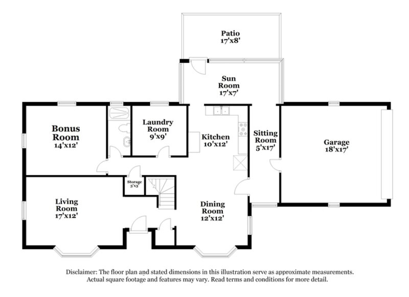 2,655/Mo, 765 Boone St Florissant, MO 63031 Floorplan View 2
