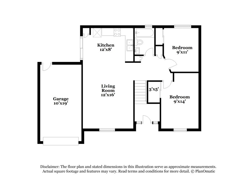 1,665/Mo, 1637 Ventnor Dr Florissant, MO 63031 Floor Plan View