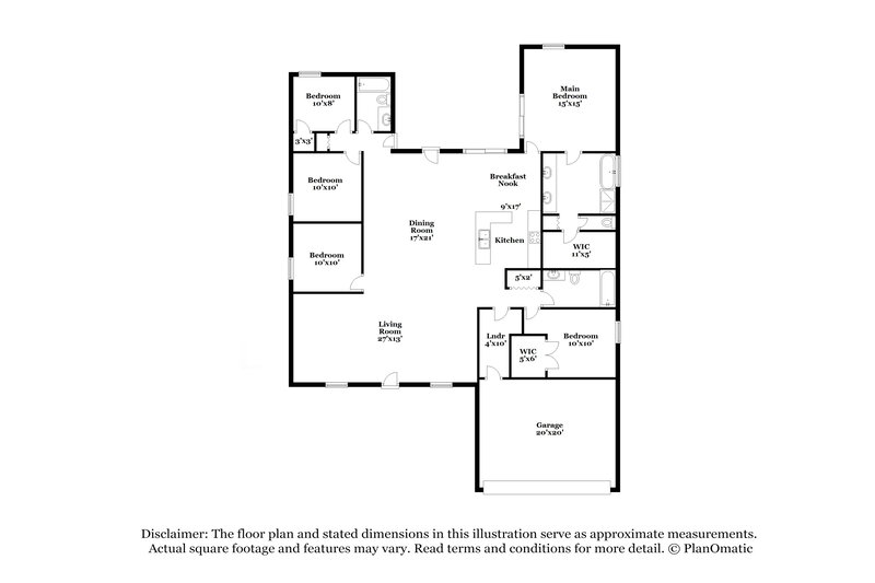 3,030/Mo, 2514 Allwood Ave Valrico, FL 33596 Floorplan View