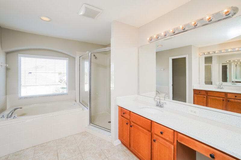 2,575/Mo, 7714 Atwood Dr Wesley Chapel, FL 33545 Main Bathroom View