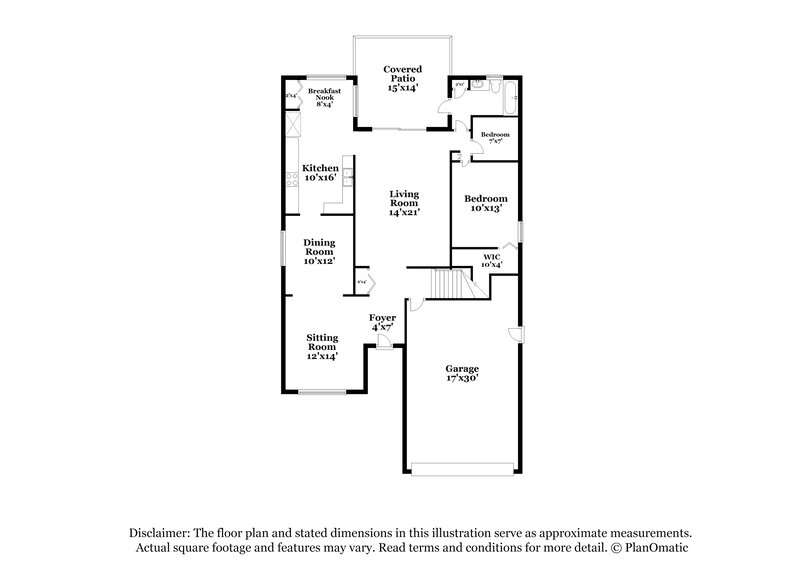 4,880/Mo, 7726 Bulls Head Dr Wesley Chapel, FL 33545 Floor Plan View