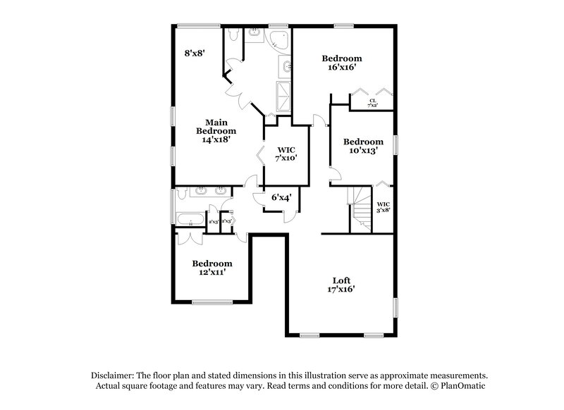 4,880/Mo, 7726 Bulls Head Dr Wesley Chapel, FL 33545 Floor Plan View 2