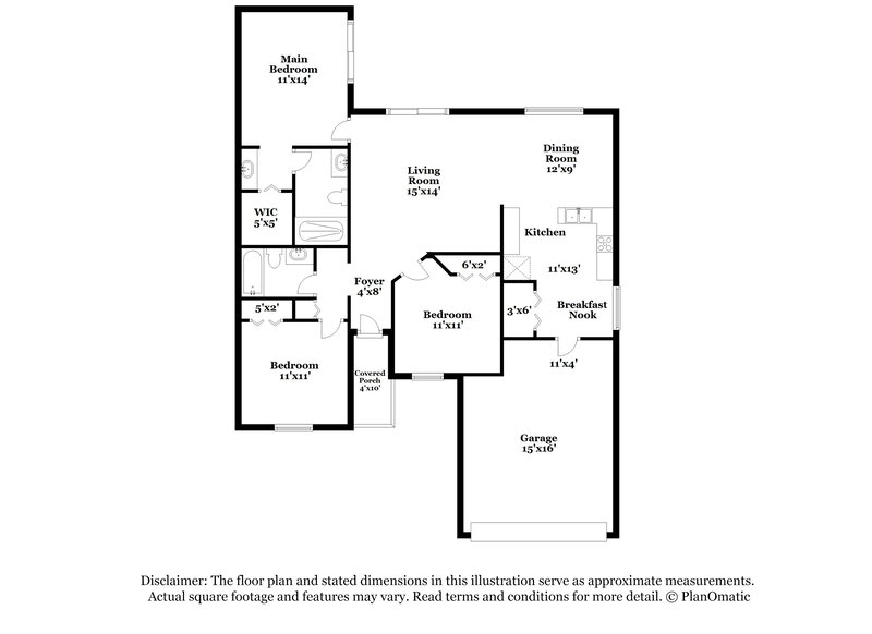 2,040/Mo, 2021 Rudder Dr Valrico, FL 33594 Floor Plan View