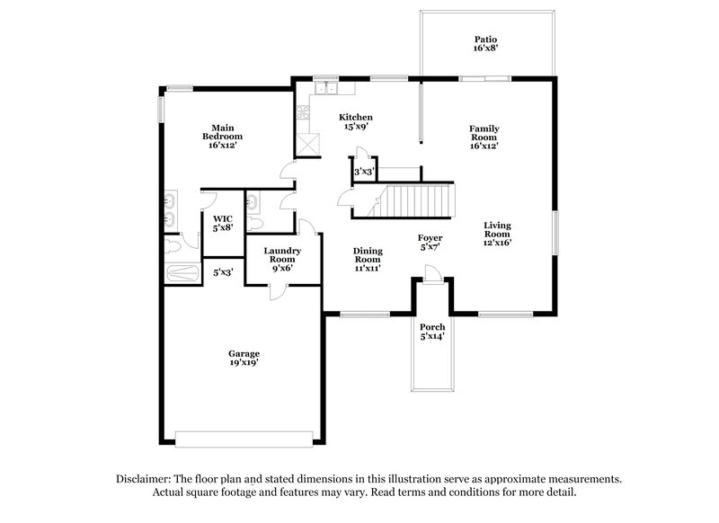 2,895/Mo, 13310 Krameria Way Tampa, FL 33626 Floor Plan View
