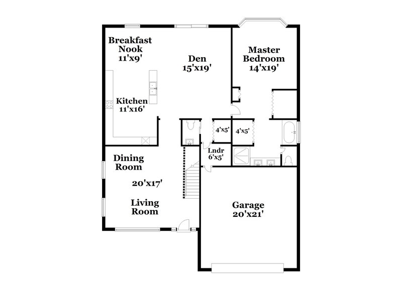 3,910/Mo, 4454 Hawksley Pl Wesley Chapel, FL 33545 Floor Plan View