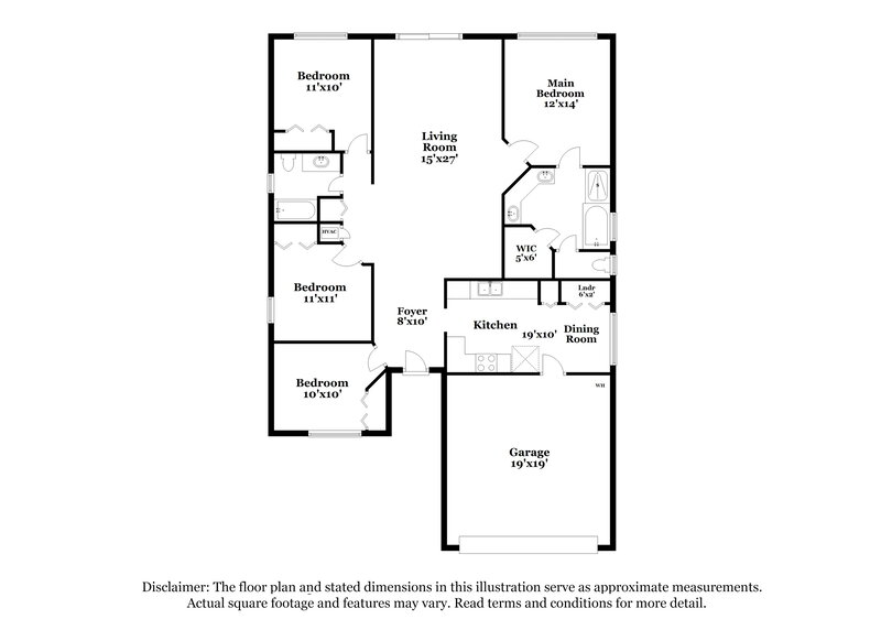 2,355/Mo, 18109 Ashton Park Way Tampa, FL 33647 Floor Plan View
