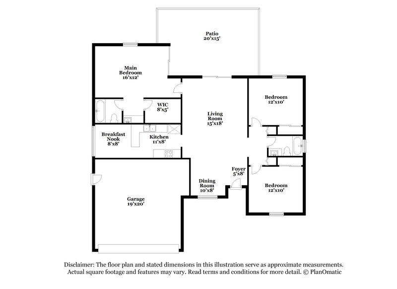 2,235/Mo, 23106 Mayfair Rd Land O Lakes, FL 34639 Floor Plan View
