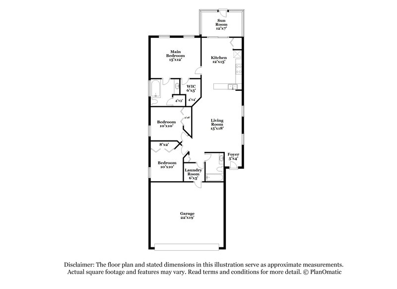 2,210/Mo, 8424 Deer Chase Dr Riverview, FL 33578 Floorplan View