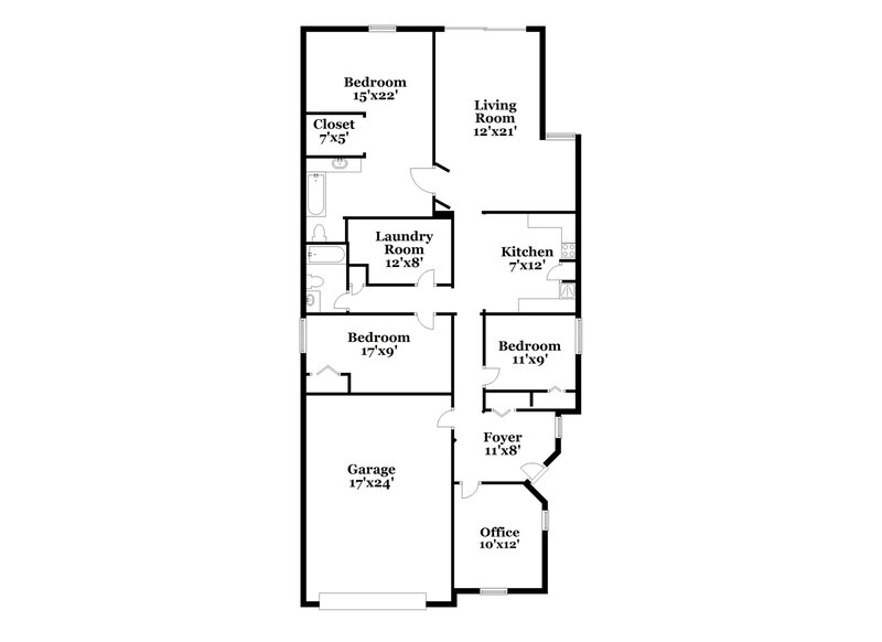 2,120/Mo, 7862 Bristol Park Dr Apollo Beach, FL 33572 Floorplan View