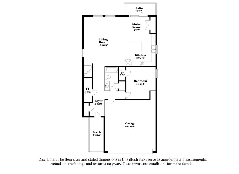 2,380/Mo, 2254 Shasta Street Lakeland, FL 33805 Floor Plan View