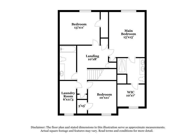 2,095/Mo, 2129 Tehama Court Lakeland, FL 33805 Floor Plan View 2