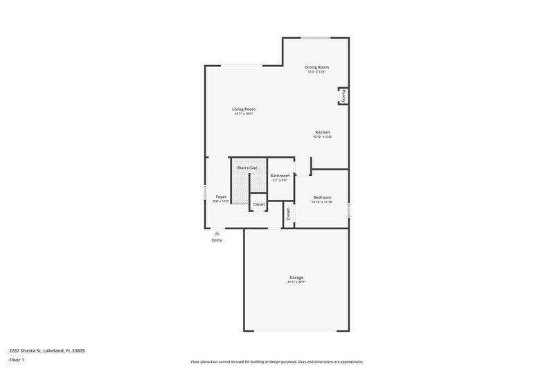 3,930/Mo, 2267 Shasta Street Lakeland, FL 33805 Floor Plan View