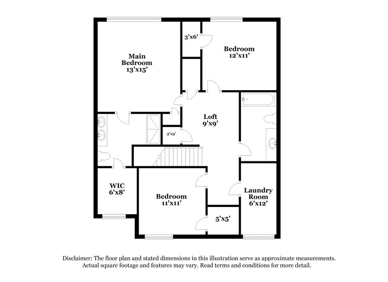 2,050/Mo, 2242 Shasta Street Lakeland, FL 33805 Floor Plan View 2
