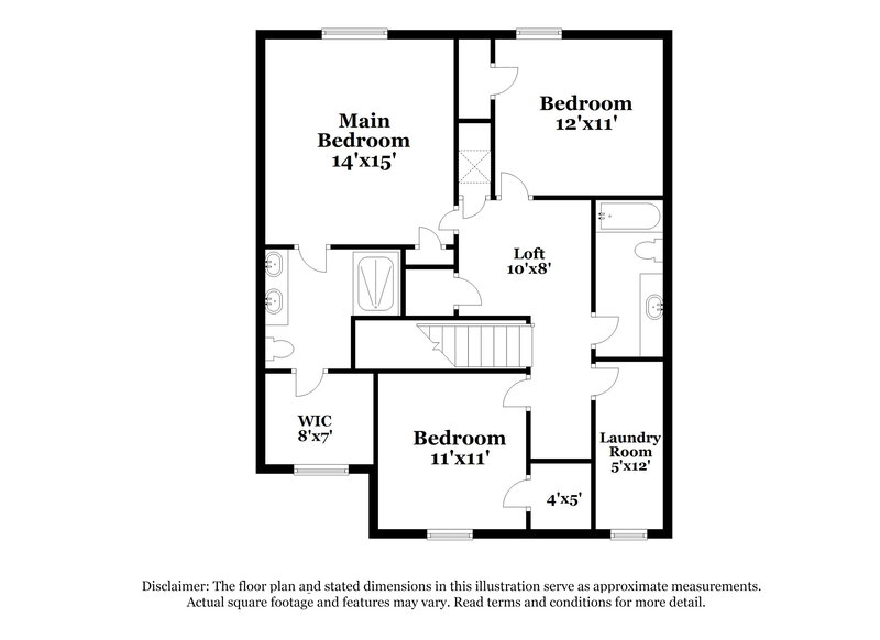 2,075/Mo, 2124 Tehama Court Lakeland, FL 33805 Floor Plan View 2