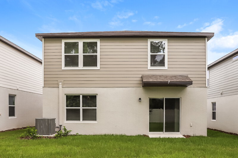 2,075/Mo, 2156 Tehama Court Lakeland, FL 33805 Rear View