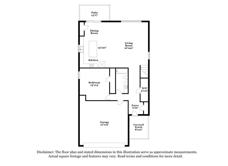 2,405/Mo, 2172 Tehama Court Lakeland, FL 33805 Floor Plan View 2