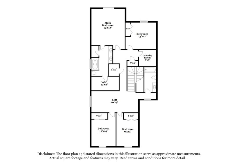 2,490/Mo, 2196 Tehama Court Lakeland, FL 33805 Floor Plan View 2