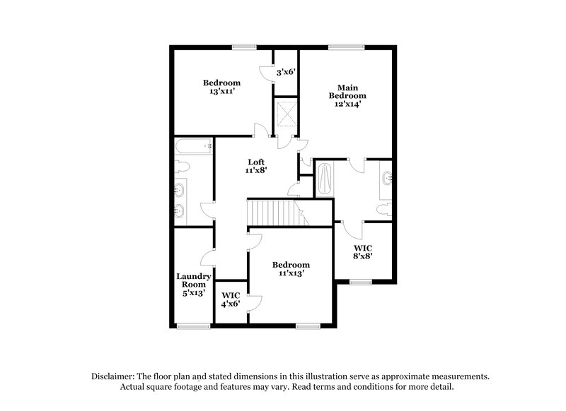 2,075/Mo, 2363 Shasta Street Lakeland, FL 33805 Floor Plan View