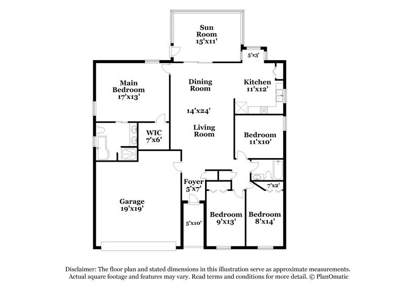 2,305/Mo, 219 Lookout Dr Apollo Beach, FL 33572 Floor Plan View