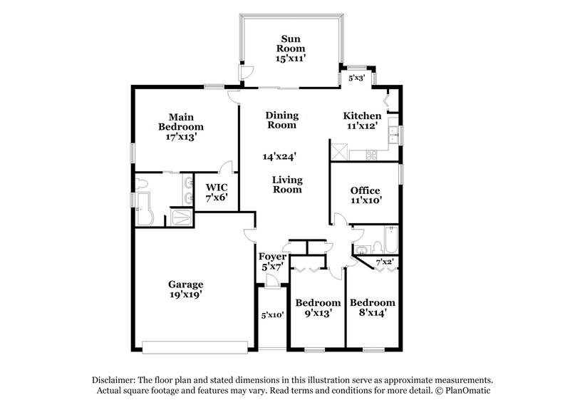 2,170/Mo, 219 Lookout Dr Apollo Beach, FL 33572 Floorplan View