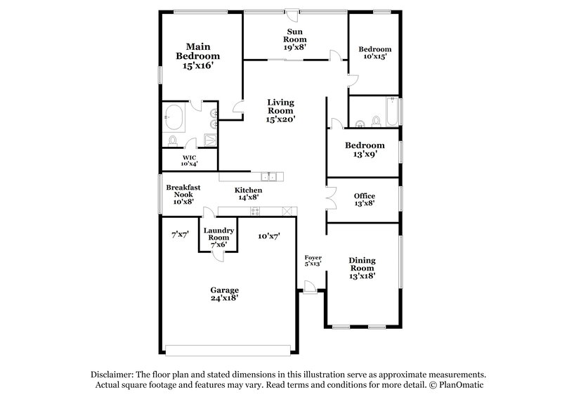 2,420/Mo, 22753 Beltrees Ct Land O' Lakes, FL 34639 Floorplan View
