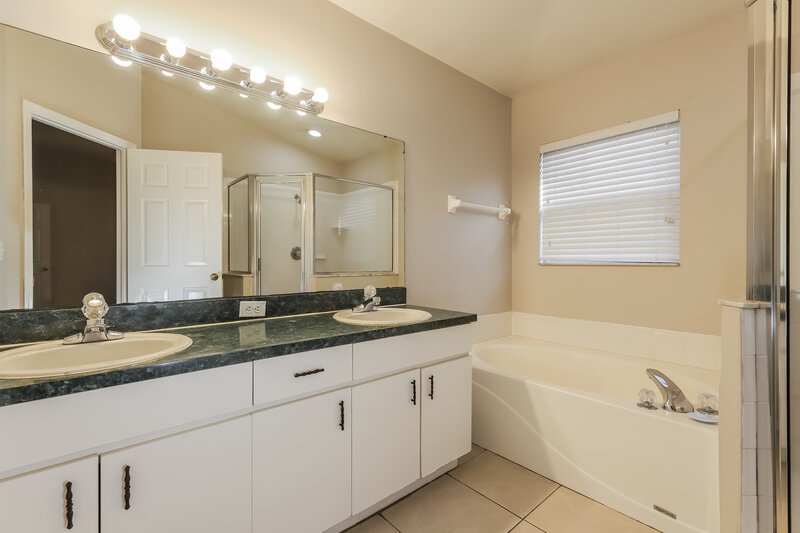 2,260/Mo, 10535 Salisbury St Riverview, FL 33569 Main Bathroom View
