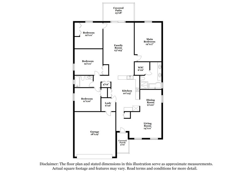 2,935/Mo, 1235 Brooke View Dr Odessa, FL 33556 Floor Plan View