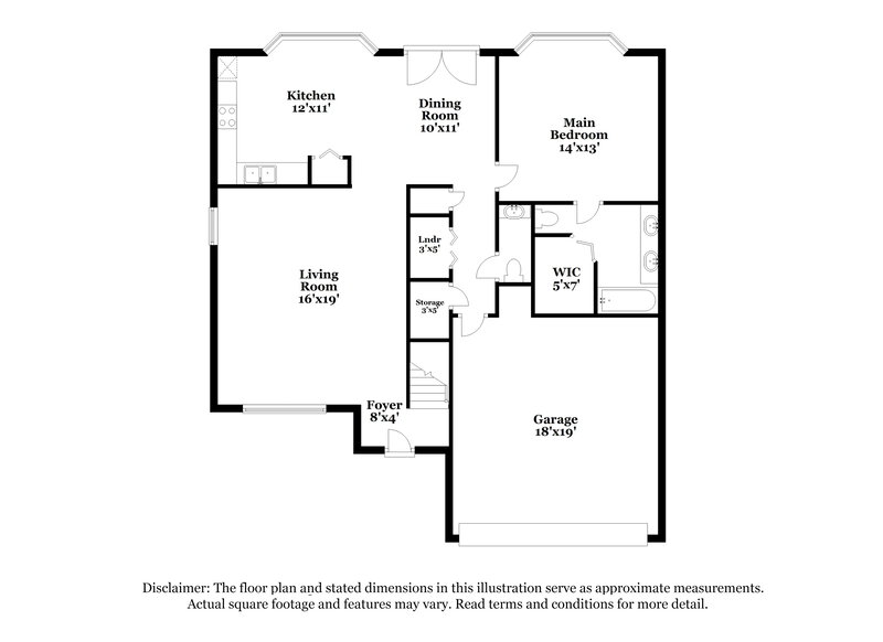 2,300/Mo, 6507 Summer Cove Dr Riverview, FL 33578 Floorplan View