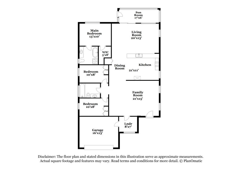 2,065/Mo, 808 College Chase Dr Ruskin, FL 33570 Floorplan View