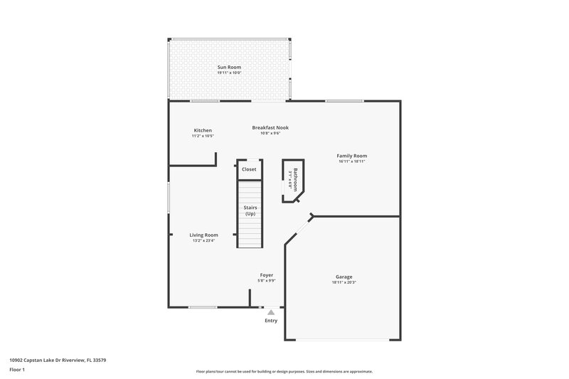 2,390/Mo, 10902 Capstan Lake Dr Riverview, FL 33579 Floor Plan View 2
