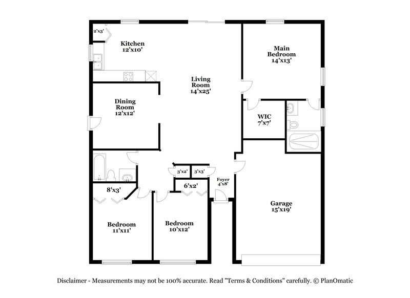 1,945/Mo, 123 Lookout Dr Apollo Beach, FL 33572 Floor Plan View
