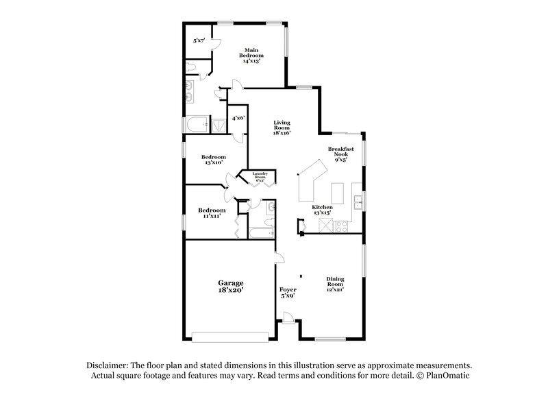 3,790/Mo, 1505 Scotch Pine Drive Brandon, FL 33511 Floor Plan View