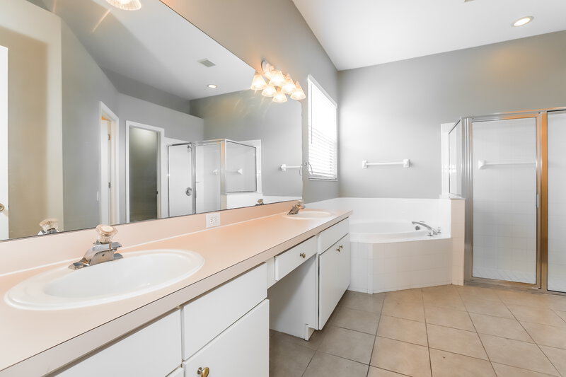 2,650/Mo, 22135 Red Jacket Ln Land O' Lakes, FL 34639 Main Bathroom View