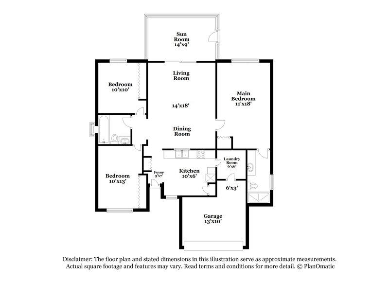 4,050/Mo, 4111 Quail Briar Dr Valrico, FL 33596 Floorplan View