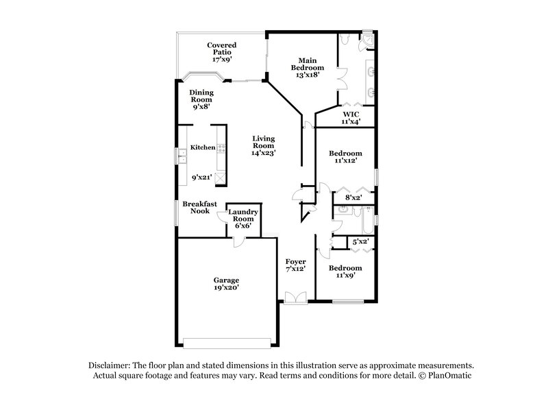 2,120/Mo, 2029 Glen Forge St Brandon, FL 33511 Floor Plan View