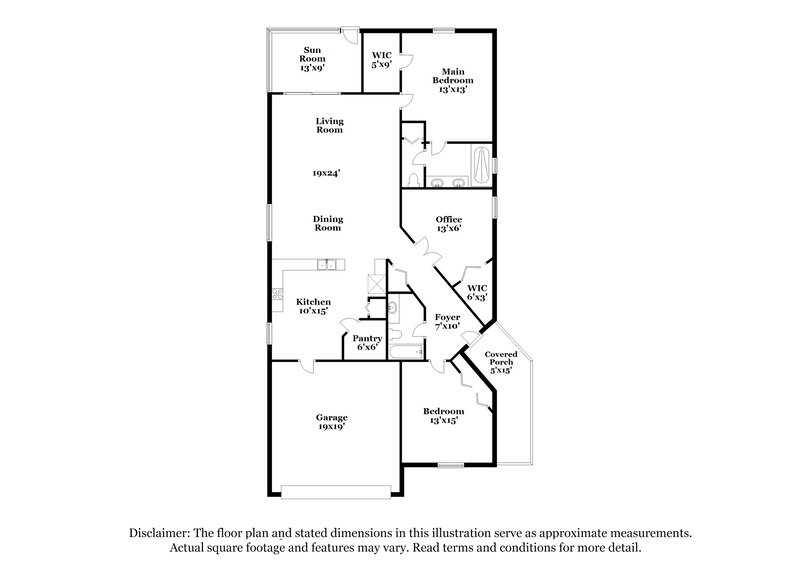 2,245/Mo, 5236 Gato del Sol Cir Wesley Chapel, FL 33544 Floor Plan View