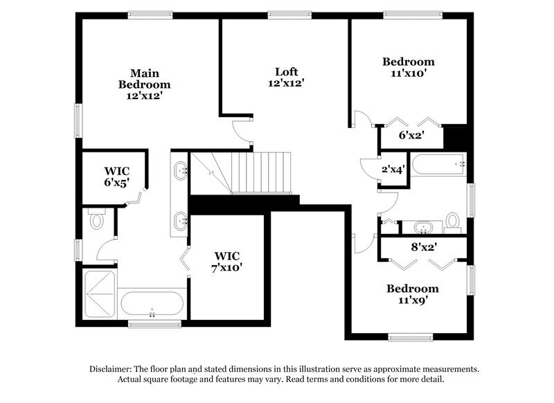 2,240/Mo, 10137 Coldwater Loop Land O' Lakes, FL 34638 Floorplan View 2