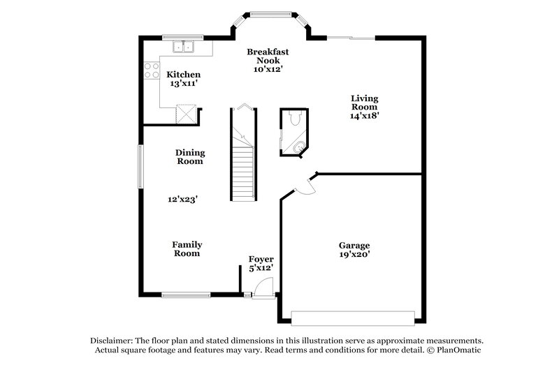 2,500/Mo, 12615 Longcrest Dr Riverview, FL 33579 Floor Plan View