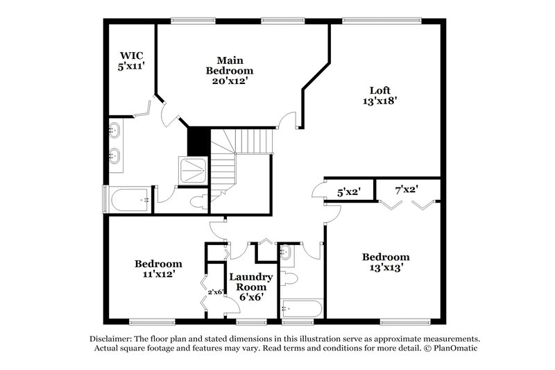2,500/Mo, 12615 Longcrest Dr Riverview, FL 33579 Floor Plan View 2