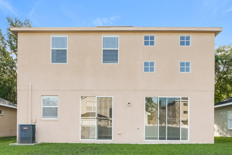 2,485/Mo, 4413 Huddlestone Dr Zephyrhills, FL 33545 Rear View