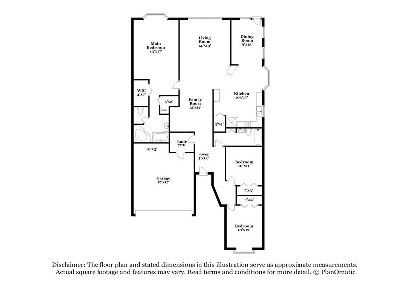 2,255/Mo, 2642 Rosehaven Dr Wesley Chapel, FL 33544 Floor Plan View