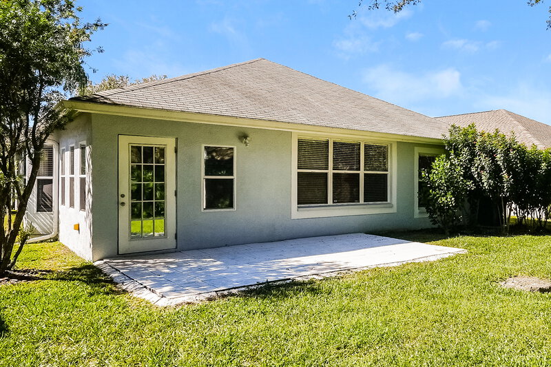 2,255/Mo, 2642 Rosehaven Dr Wesley Chapel, FL 33544 Rear View